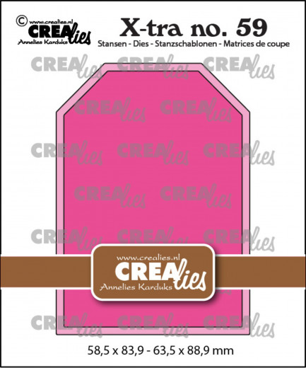 CREAlies Xtra - No. 59 ATC Tag glatt