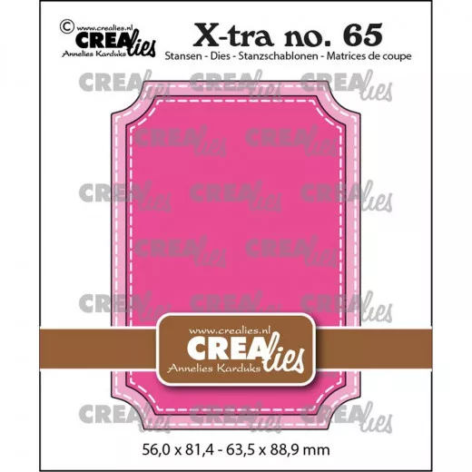 CREAlies Xtra - No. 65 ATC Ticket mit Stichlinie