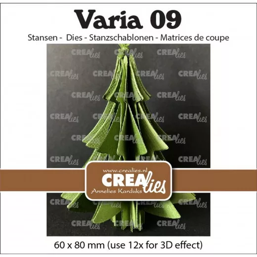 CREAlies Varia - 09 3D-Weihnachtsbaum