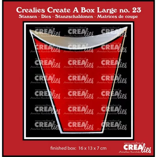 CREAlies Create A Box - No. 23 - Große stehende Kissenbox