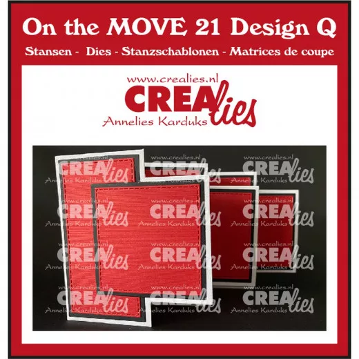 CREAlies On The MOVE - Design Q - Squares