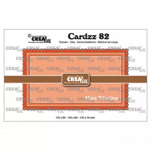 CREAlies Cardzz No. 82 - Mini Slimline B