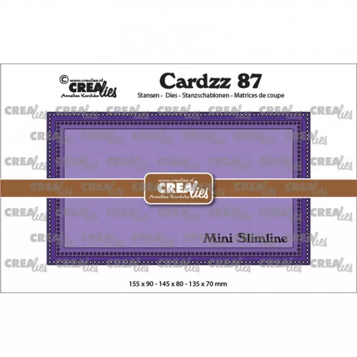 CREAlies Cardzz - Nr. 87 - Mini Slimline G