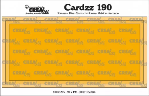 CREAlies Cardzz - Nr. 190 - Slimline J