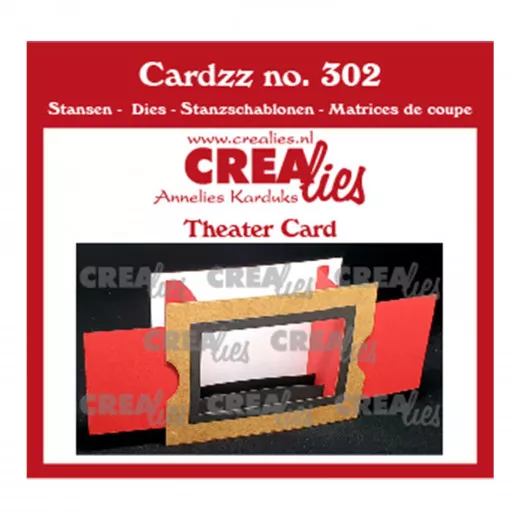 CREAlies Cardzz - Theater fold card