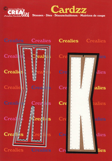 CREAlies Cardzz Letters - Buchstabe K