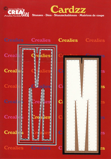 CREAlies Cardzz Letters - Buchstabe M