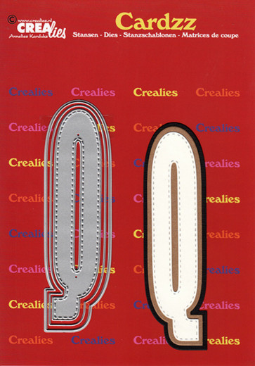 CREAlies Cardzz Letters - Buchstabe Q