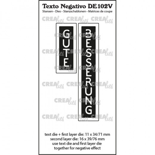 CREAlies Texto - GUTE BESSERUNG vertical (DE)