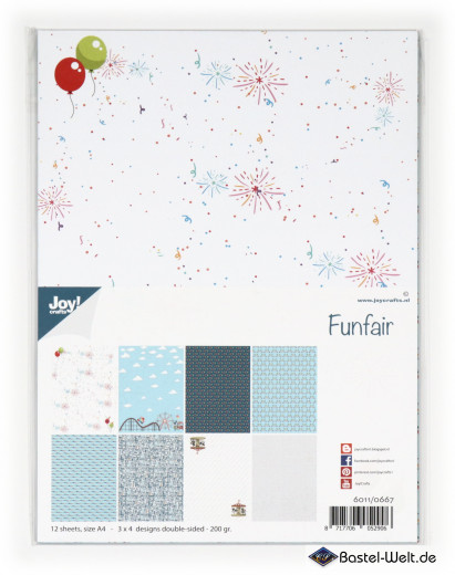 Joy! Craft A4 Paper Pack -  Funfair