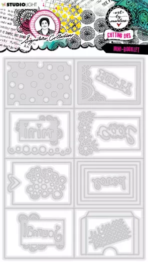 Studio Light Cutting Dies - Signature Collection Nr. 726 - Mini-Booklet