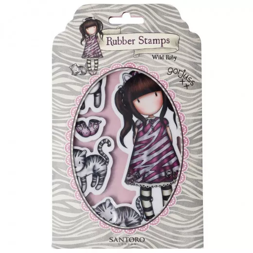 Studio Light Gorjuss Cling Stamps - Wild Ruby Nr. 346