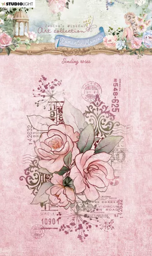 Studio Light Clear Stamps - Romantic Moments Nr. 481 - Sending Roses