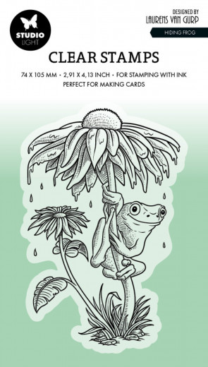 Studio Light Clear Stamps - Essentials Nr. 534 - Hiding Frog