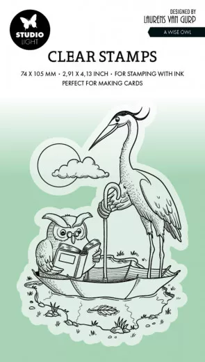 Studio Light Clear Stamps - Essentials Nr. 537 - A Wise Owl