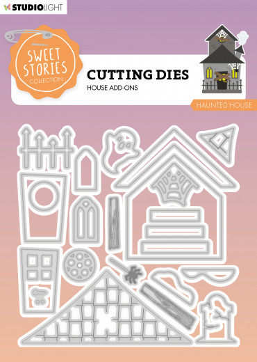 Studio Light Cutting Dies - Sweet Stories Nr. 724 - Haunted House