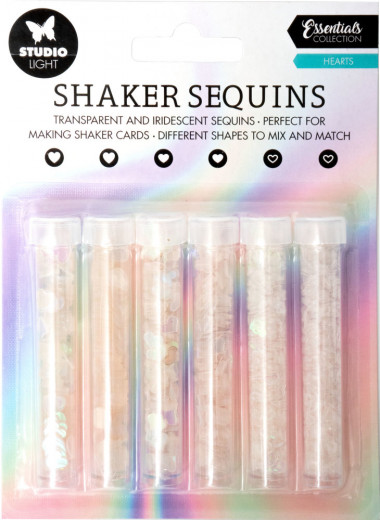 Studio Light - Shaker Sequins - Hearts