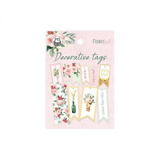 Piatek13 Tag Set - Flowerish 02