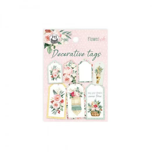 Piatek13 Tag Set - Flowerish 03