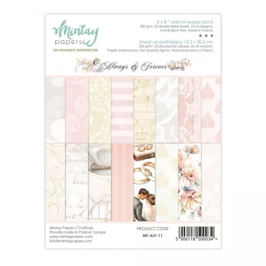 Always & Forever - 6x8 Add-On Paper Pad