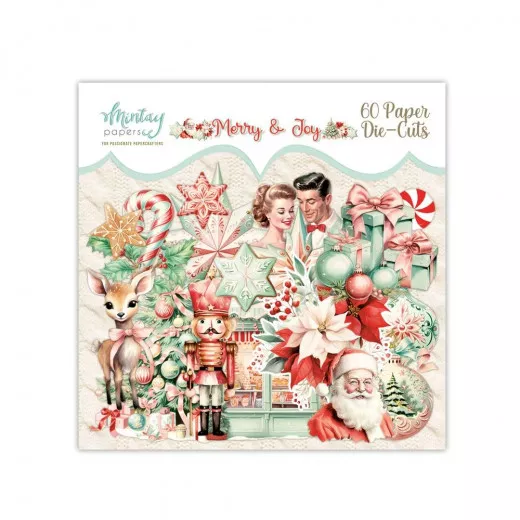 Mintay - Paper Die-Cuts - Merry & Joy