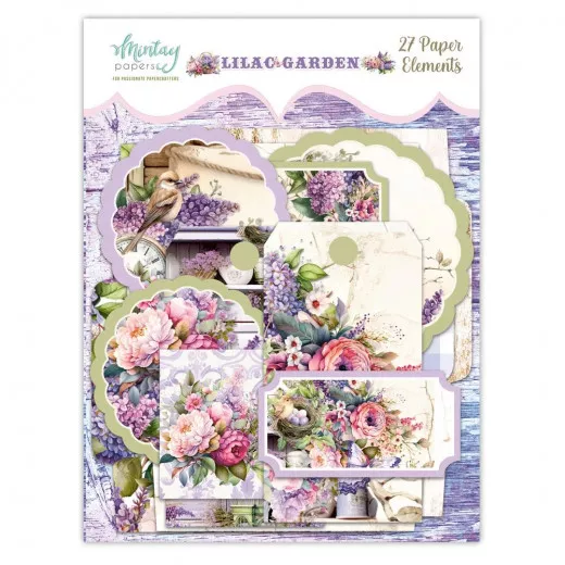 Mintay - Paper Elements - Lilac Garden