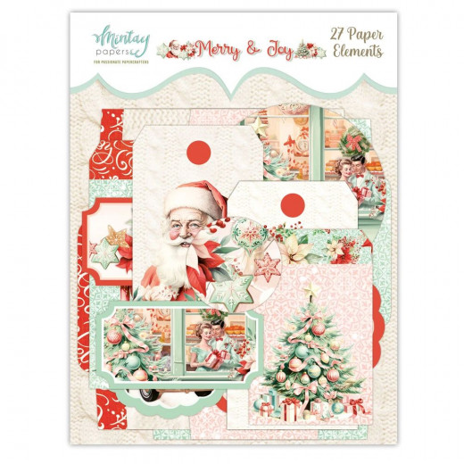 Mintay - Paper Elements - Merry & Joy