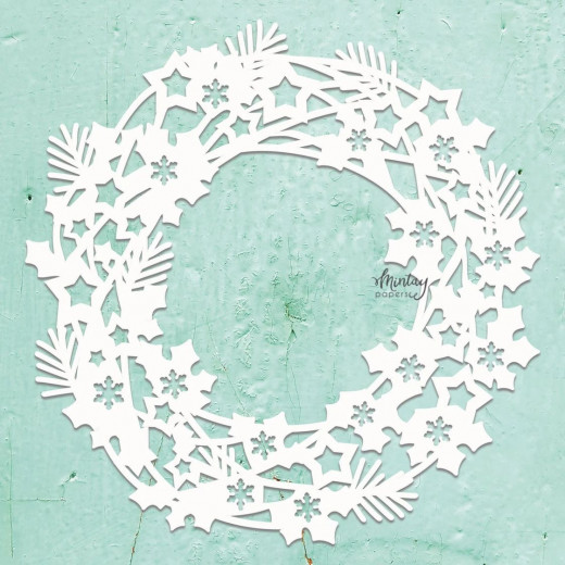 Mintay Chippies Decor - Christmas Wreath 2