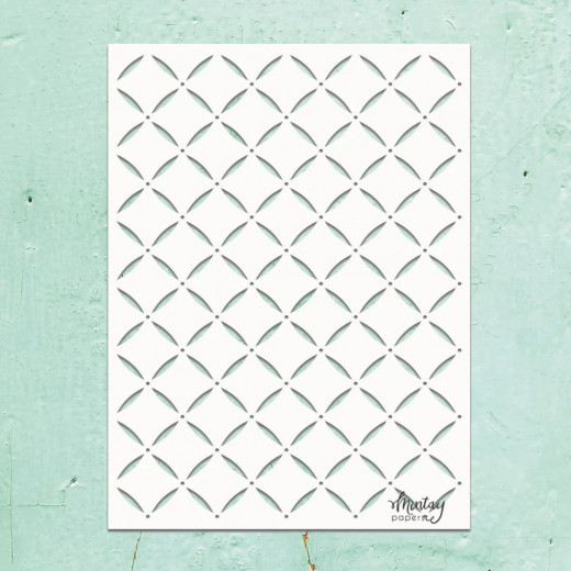 Mintay Kreativa 6x8 Stencil - Pattern