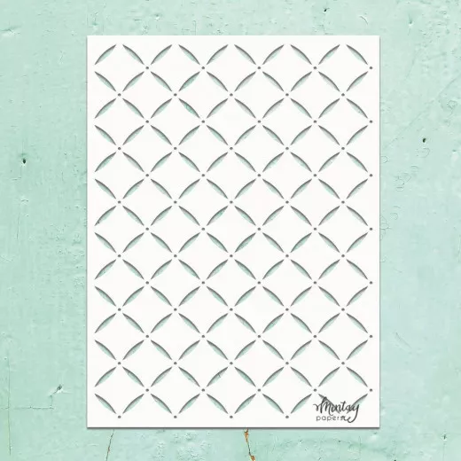 Mintay Kreativa 6x8 Stencil - Pattern