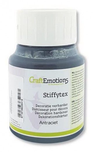 CraftEmotions Stiffytex Dekohärter - Anthrazit 500ml