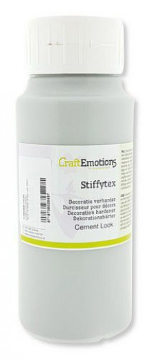 CraftEmotions Stiffytex Dekohärter - Zement Look 1000ml