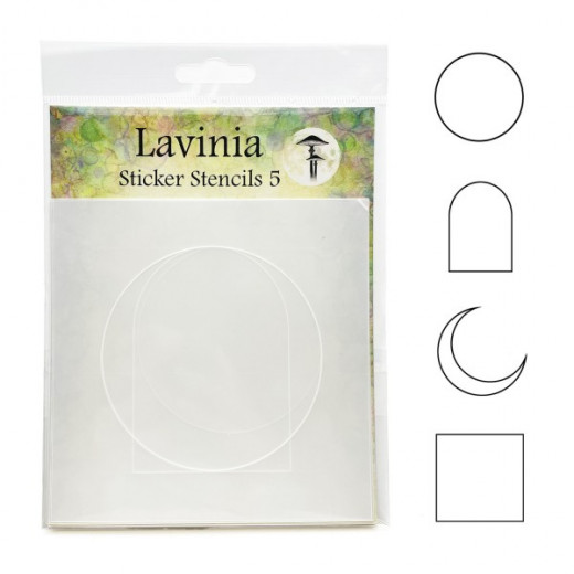 Lavinia Sticker Stencils Nr. 5