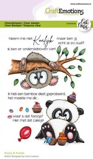 Clear Stamps - Koala und Panda (NL)