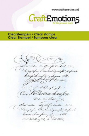 Clear Stamps - Hintergrundtext