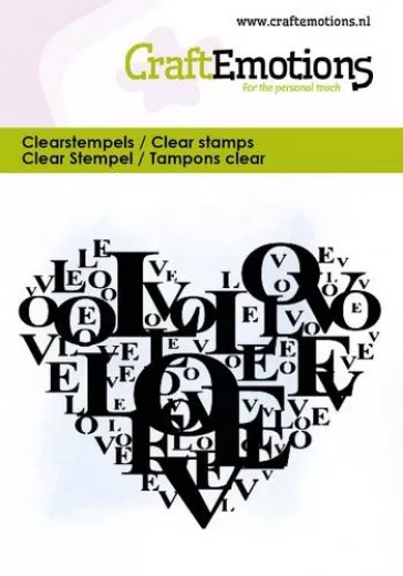 Clear Stamps - Herz voller LOVE