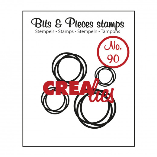 Clear Stamps Bits and Pieces - Nr. 90 - intertwined circles