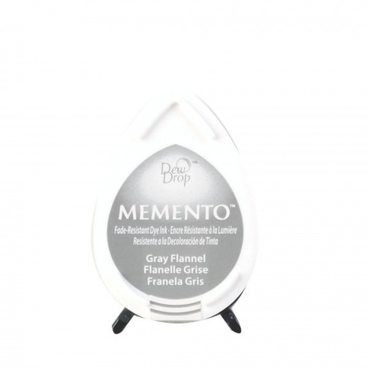 Memento Dew Drop Stempelkissen - Gray flannel