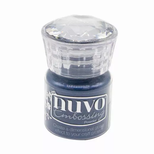 Nuvo Embossing Powder - Blue Depths