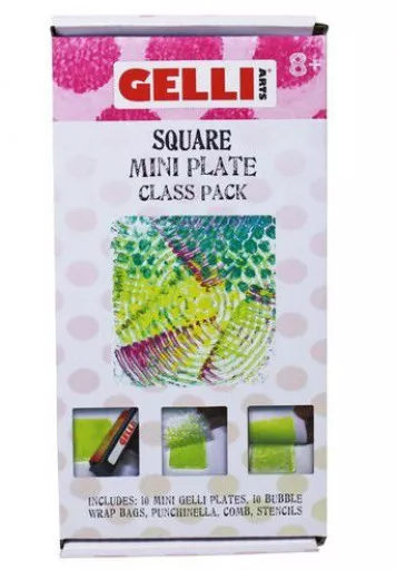 Gelli Arts - Mini Gel Plate Square (10 Stück)