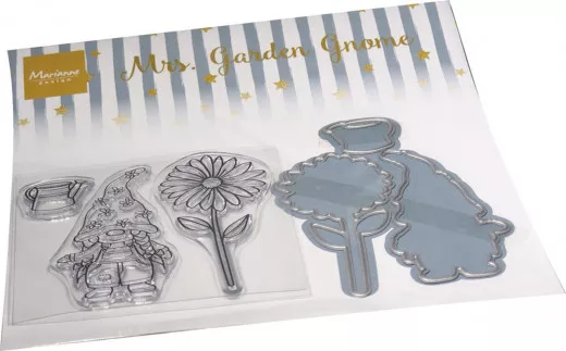 Clear Stamps and Die Set - Frau Gartenzwerg