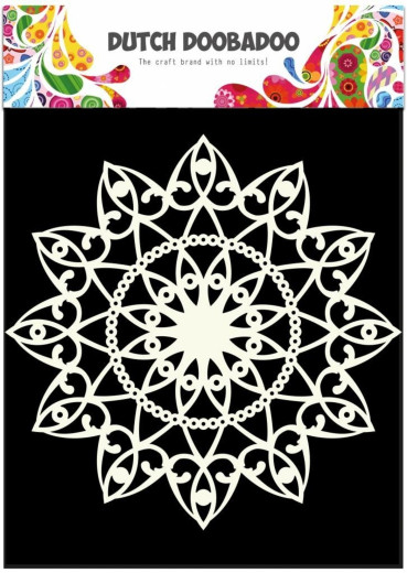 Dutch Mask Art Schablone - Circle