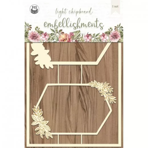 Piatek13 Chipboard Embellishments - Always and Forever 03