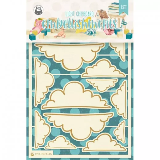 Piatek13 Chipboard Embellishments - 02