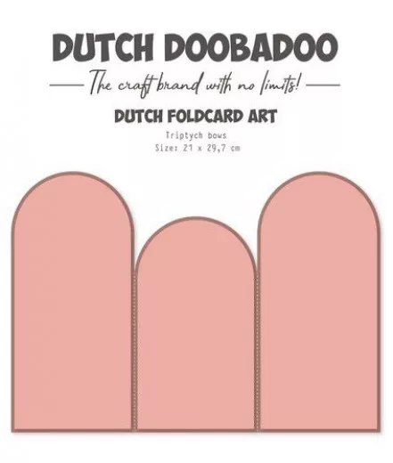 Dutch Foldcard Art - Triptych Bows