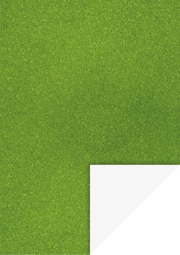 Glitterkarton A4, limone