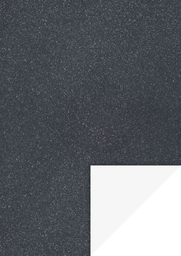 Glitterkarton A4, anthrazit