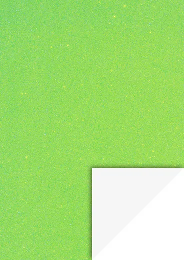Glitterkarton A4, neongrün