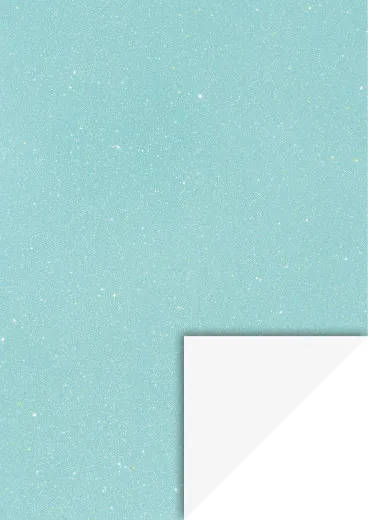 Glitterkarton A4, hellblau irisierend