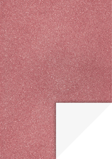 Glitterkarton A4, hellrosa